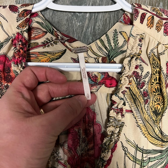 ❄️Free People | Neutral & Purple Haze Tunic Size Small - Picture 7 of 9